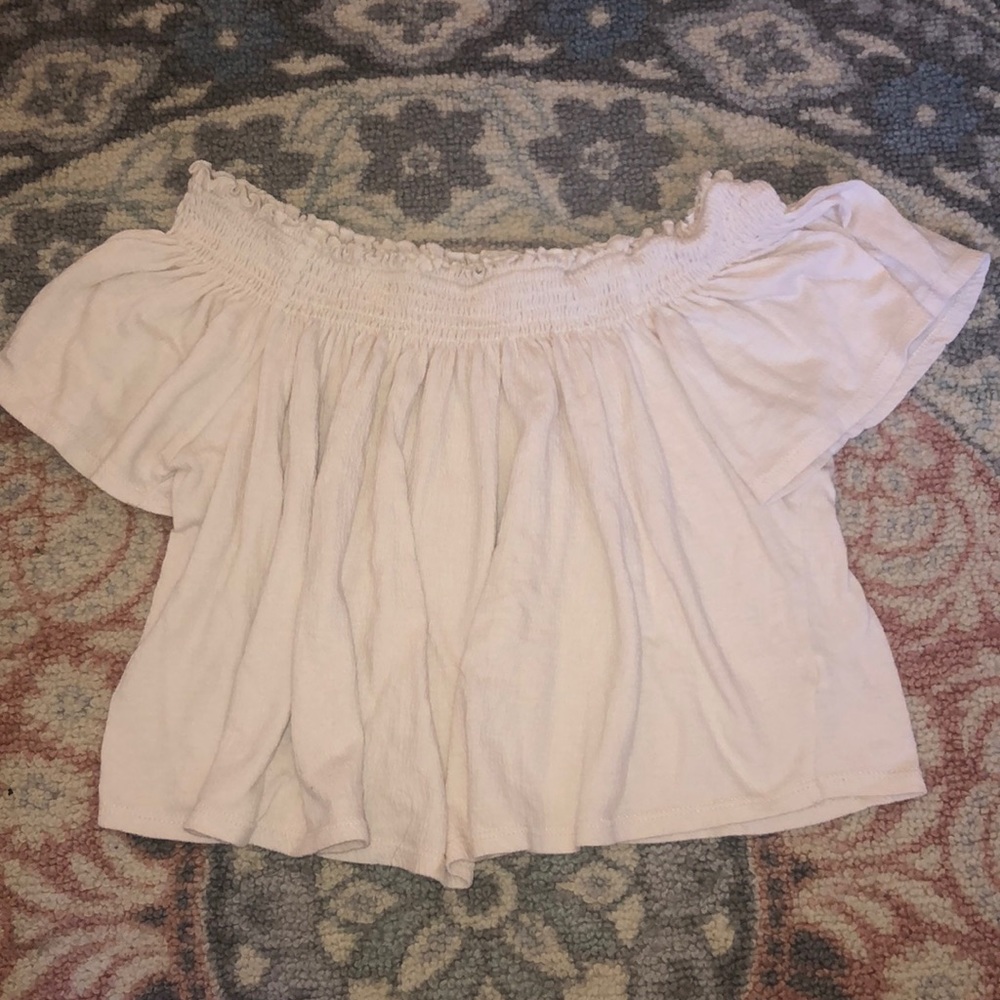 Off shoulder babydoll top